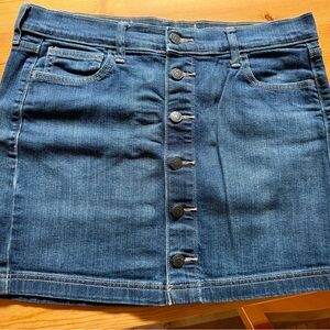 Old Navy Blue Denim Skirt